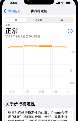 鹿邑iPhone手机维修如何在iPhone开启'步行稳定性通知'