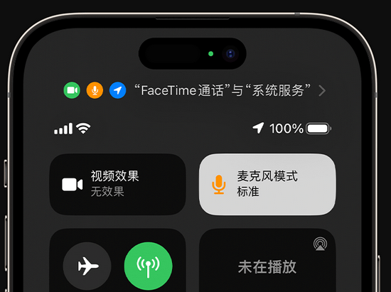 鹿邑苹果授权维修网点分享iPhone在通话时让你的声音更清晰 