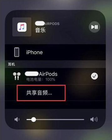 鹿邑苹果14音频维修点分享iPhone14音频共享设置方法 