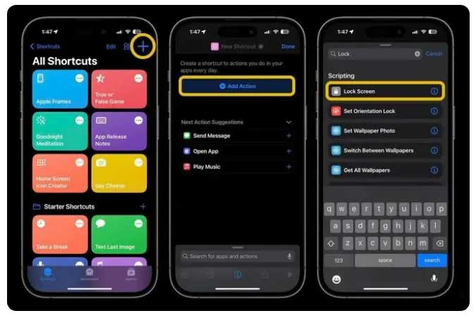 鹿邑苹果手机维修分享:如何在 iOS 16.4 中设置 iPhone 锁屏快捷方式？ 