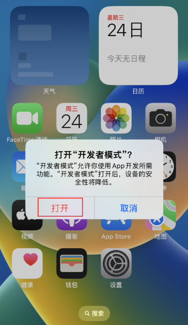 鹿邑苹果手机维修分享如何打开开发者模式 