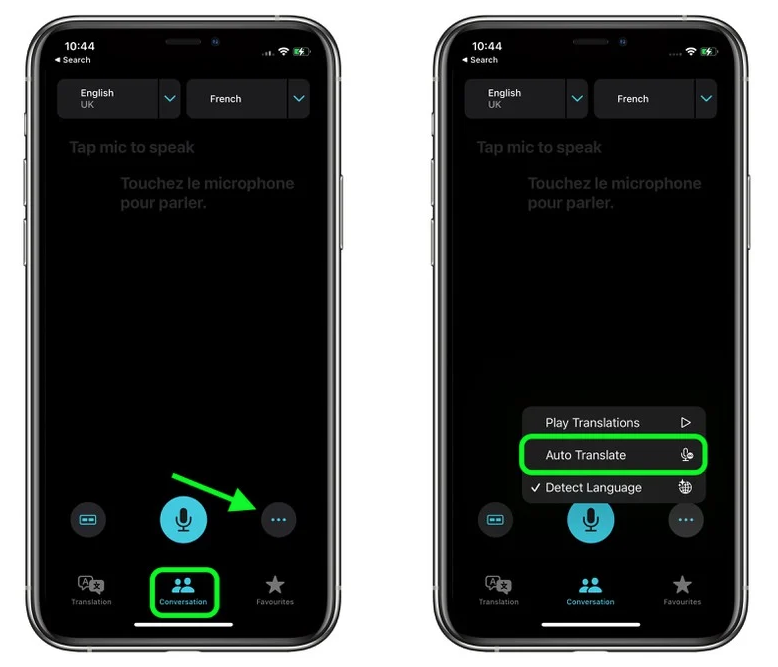 鹿邑苹果手机维修分享iOS 15 “翻译” App 新改进 
